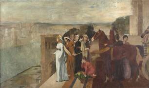 Sémiramis construisant Babylone (Edgar Degas) - Muzeo.com