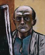 Autoportrait en olive et en brun (Max Beckmann) - Muzeo.com