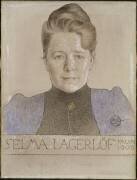 Selma Lagerlof (Carl Larsson) - Muzeo.com