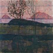 Soleil couchant (Egon Schiele) - Muzeo.com