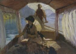 Sur le Lac de Lucerne (Giuseppe de Nittis) - Muzeo.com