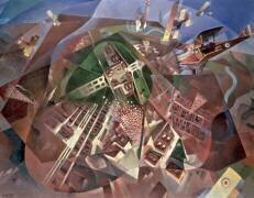 Survol de Vienne (Alfredo G. Ambrosi) - Muzeo.com
