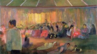 Te Fare Hymenee (La Maison des Chants) (Paul Gauguin) - Muzeo.com