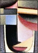 Tête abstraite : Le calice m'a passé (Alexej von Jawlensky) - Muzeo.com