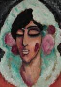 Tête abstraite : l'Hiver approche (ou Le Silence de l'Hiver) (Alexej von Jawlensky) - Muzeo.com