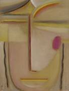 Tête abstraite : Or et rose (Alexej von Jawlensky) - Muzeo.com
