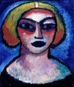 Tête de femme (Alexej von Jawlensky) - Muzeo.com