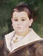 Tête d'un jeune garçon dans un costume de marin (Auguste Renoir) - Muzeo.com