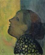 Tête levée de profil (Maurice Denis) - Muzeo.com