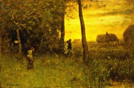 The Bathers (George Inness) - Muzeo.com
