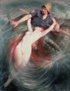 The Fisherman and the Siren (Knut Ekvall) - Muzeo.com
