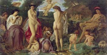 The Judgement of Paris (Anselm Feuerbach) - Muzeo.com