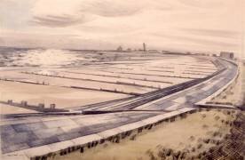 The Shore, Dymchurch, Kent (Paul Nash) - Muzeo.com
