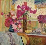 Trois bouquets (Pierre Bonnard) - Muzeo.com
