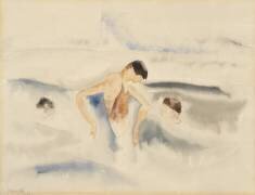 Trois figures dans l'eau (Charles Demuth) - Muzeo.com