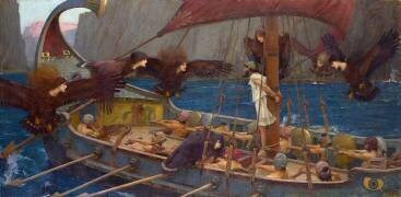 Ulysse et les sirènes (John William Waterhouse) - Muzeo.com