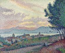 Un Bois de Pins à Saint-Tropez (Paul Signac) - Muzeo.com