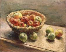 Un bol de pommes (Claude Monet) - Muzeo.com