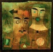 Un couple de dieux (Paul Klee) - Muzeo.com