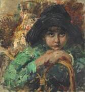 Un enfant pensif (Vicenzo Irolli) - Muzeo.com