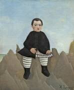 Un garçon sur les rochers (Henri Rousseau) - Muzeo.com