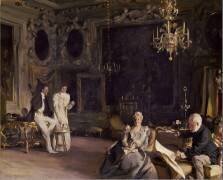 Un intérieur à Venise (John Singer Sargent) - Muzeo.com