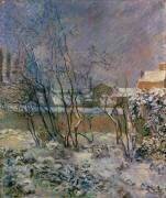 Un jardin dans la neige (Paul Gauguin) - Muzeo.com