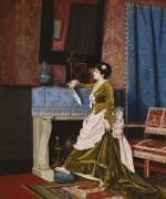 Un moment de réflexion (Auguste Toulmouche) - Muzeo.com