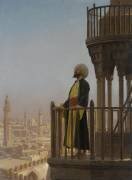 Un muezzin (Jean-Léon Gérôme) - Muzeo.com