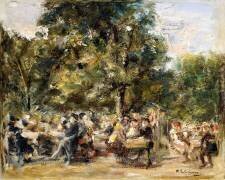 Un restaurant de jardin sur la rivière Havel (Max Liebermann) - Muzeo.com