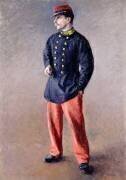 Un soldat (Gustave Caillebotte) - Muzeo.com