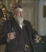 Un toast dans la société Idun (Anders Zorn) - Muzeo.com