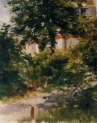 Une allée dans le jardin de Rueil (Edouard Manet) - Muzeo.com