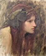 Une étude pour une naïade (John William Waterhouse) - Muzeo.com