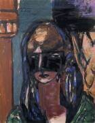 Une femme avec un masque (Max Beckmann) - Muzeo.com