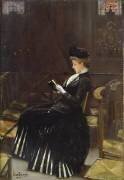 Une femme en prière (Jean Béraud) - Muzeo.com