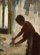 Une femme qui repasse (Edgar Degas) - Muzeo.com