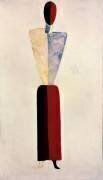 Une fille (Kazimir Malevitch) - Muzeo.com