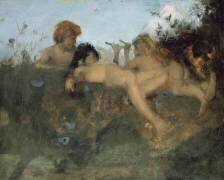 Une idylle estivale (John Singer Sargent) - Muzeo.com