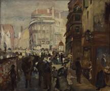 Une journée de travail à Paris (Adolph von Menzel) - Muzeo.com