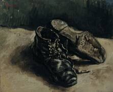 Une paire de chaussures (Vincent van Gogh) - Muzeo.com