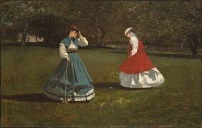 Une partie de croquet (Winslow Homer) - Muzeo.com