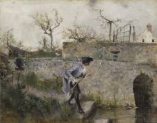 Une prise (Carl Larsson) - Muzeo.com