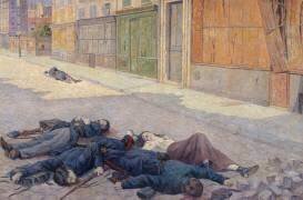 Une rue de Paris en mai 1871 ou La Commune (Maximilien Luce) - Muzeo.com