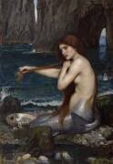 Une sirène (John William Waterhouse) - Muzeo.com