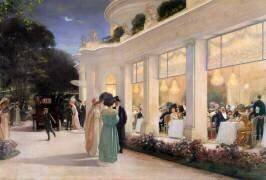 Une soirée au Pré-Catelan (Henri Gervex) - Muzeo.com