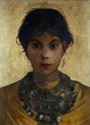 Une sorcière de Capri (Marianne Stokes) - Muzeo.com