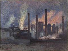 Usines près de Charleroi (Maximilien Luce) - Muzeo.com