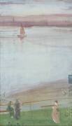 Variations in Violet and Green (James Abbott McNeill Whistler) - Muzeo.com