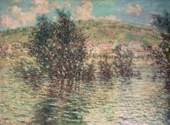 Vétheuil, vu de Lavacourt (Claude Monet) - Muzeo.com